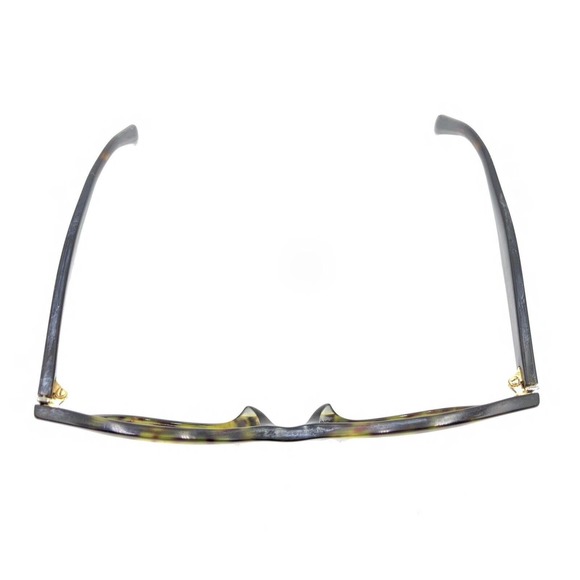 Prada Tortoise Brown Large Square Eyeglasses Frames 55-17 140 Italy Designer - Picture 3 of 12